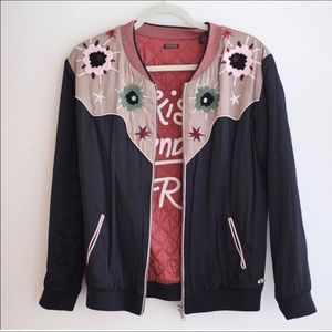 Scotch & Soda satin Bomber jacket Reversible 6